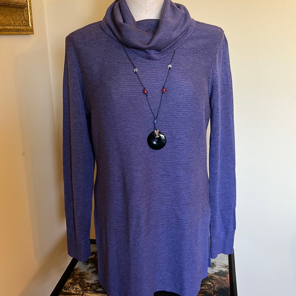 Adrienne Vittadini Tunic Top, Medium